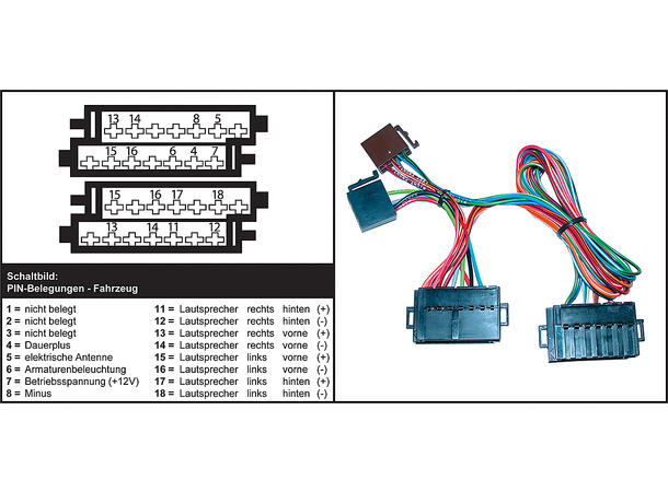 ISO-adapter, Volvo 940/960 